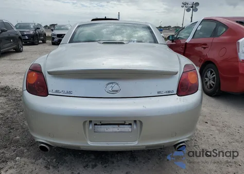 2002 Lexus Sc 430 from USA, damaged, VIN JTHFN48Y720005677